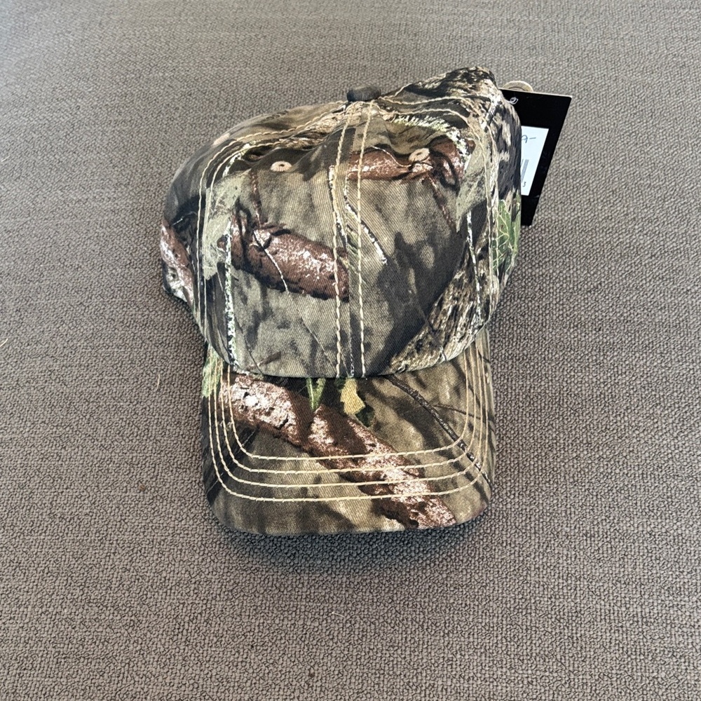 Camo Baseball Cap - Green/Brown